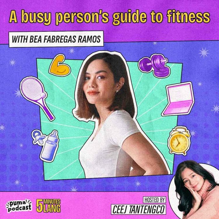 cover art for A busy person’s guide to fitness, with Bea Fabregas Ramos