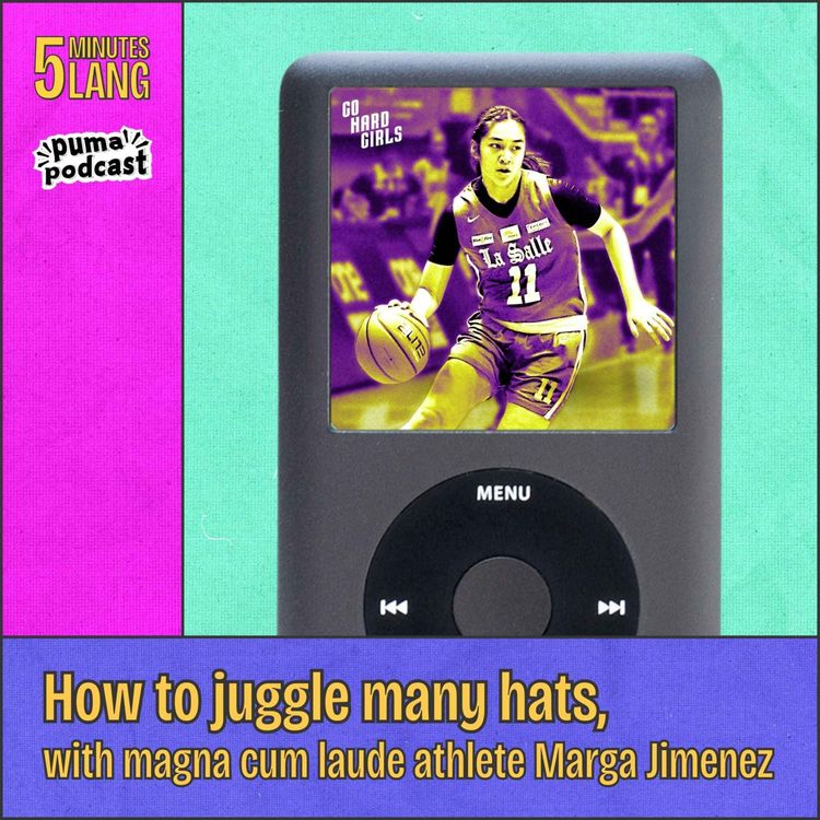 cover art for How to juggle many hats, with magna cum laude athlete Marga Jimenez
