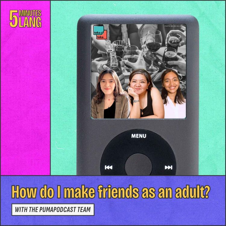 cover art for How do I make friends as an adult? With the PumaPodcast team