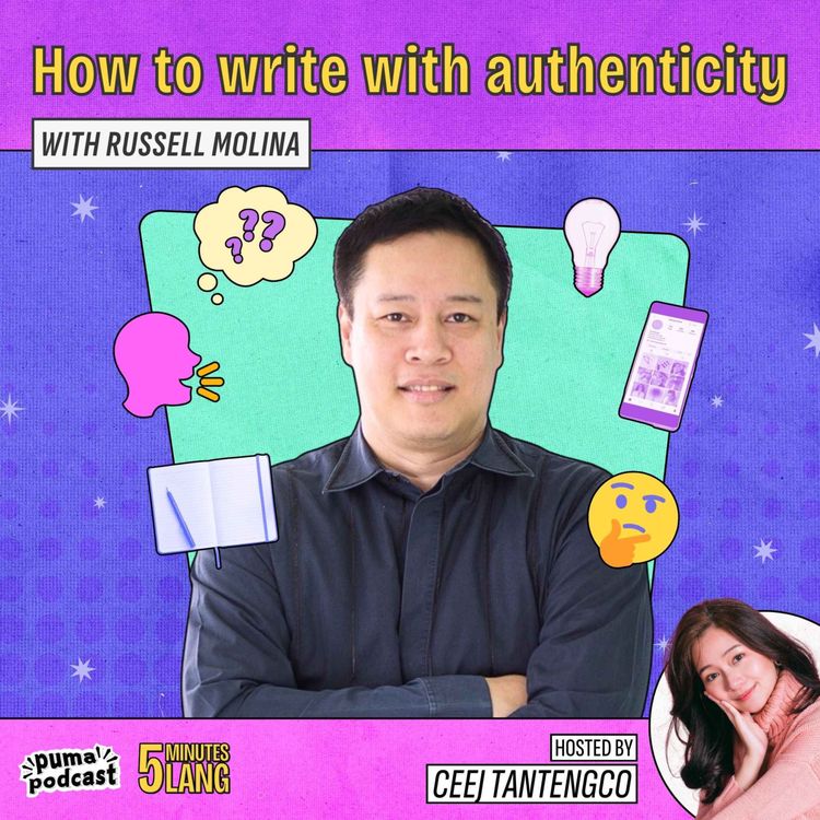 cover art for How to write with authenticity, with Russell Molina