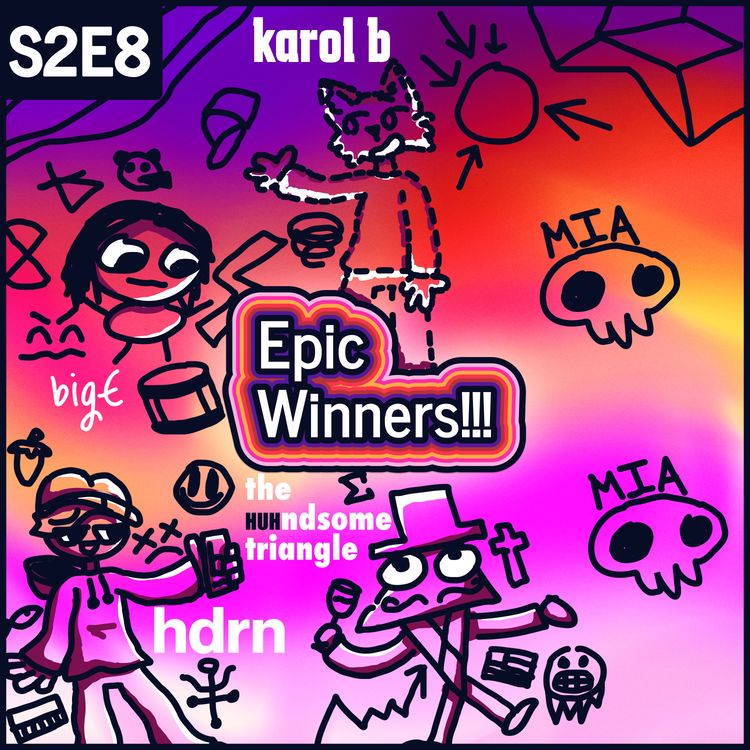 cover art for the shrunk episode: huh is depressed