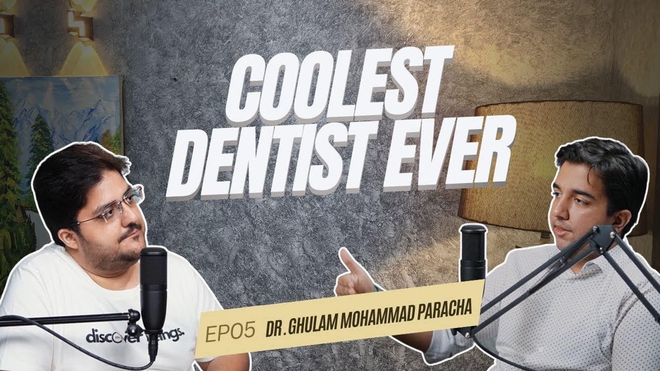 cover art for Dr. GM Paracha: Invited by Imran Khan, Life of a Dentist & Dental Care in Pakistan | Podcast # 5