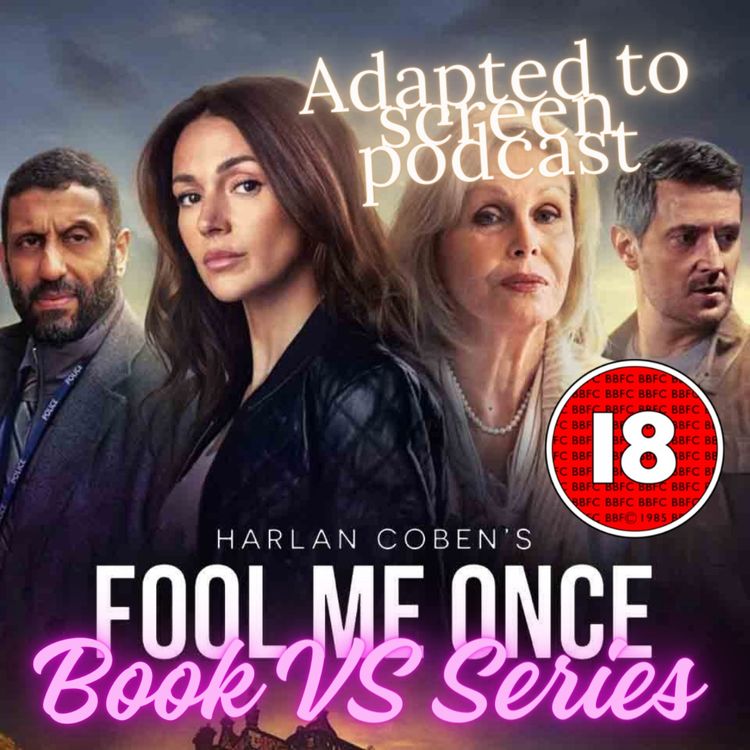 cover art for Fool me once. Book VS Netflix