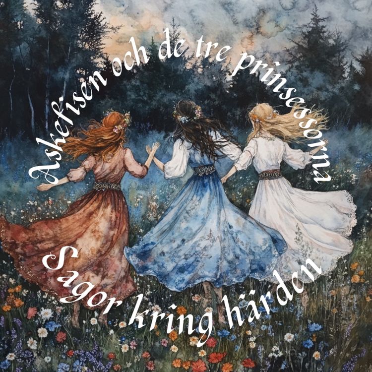 cover art for Askefisen och de tre prinsessorna 