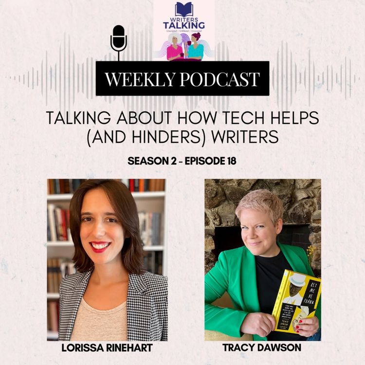 cover art for Talking about how AI and tech can help (or hinder) writers