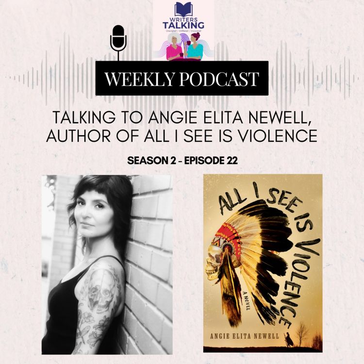 cover art for Talking to Angie Elita Newell, author of All I See is Violence