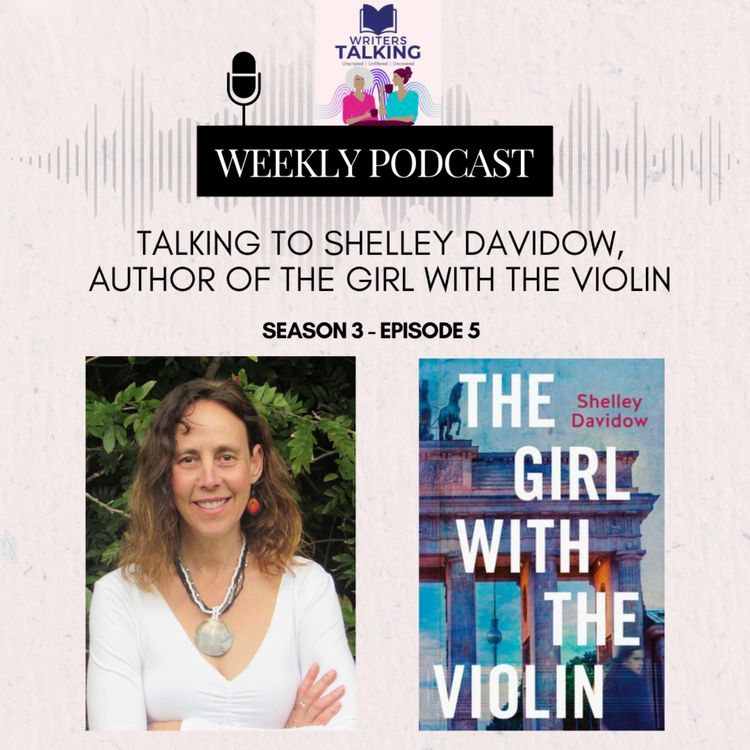 cover art for Talking to Shelley Davidow, author of The Girl With the Violin