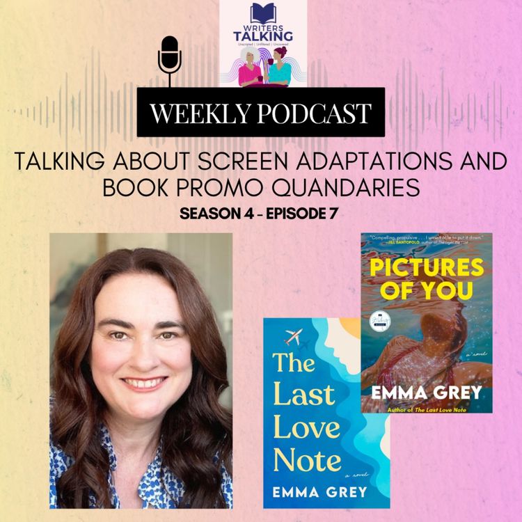 cover art for Talking about screen adaptations and the (hidden) cost of book promotion