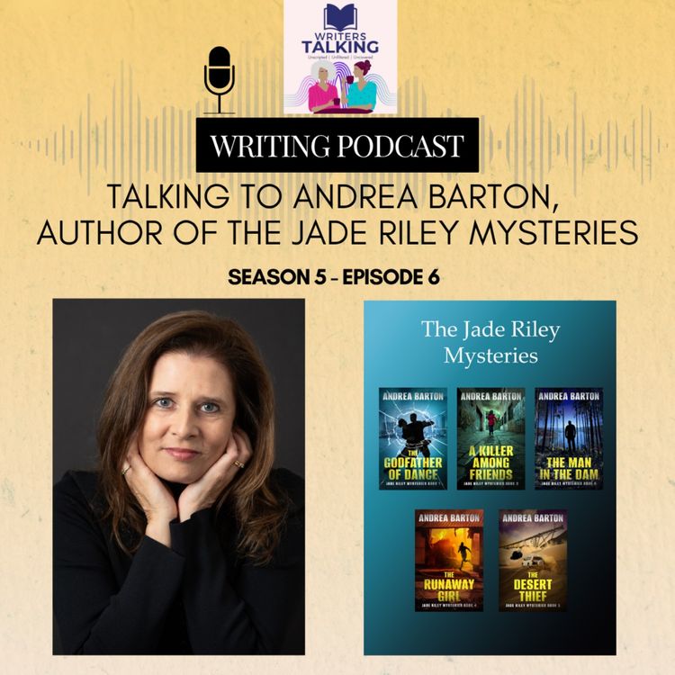 cover art for Talking to Andrea Barton, author of the Jade Riley Mysteries