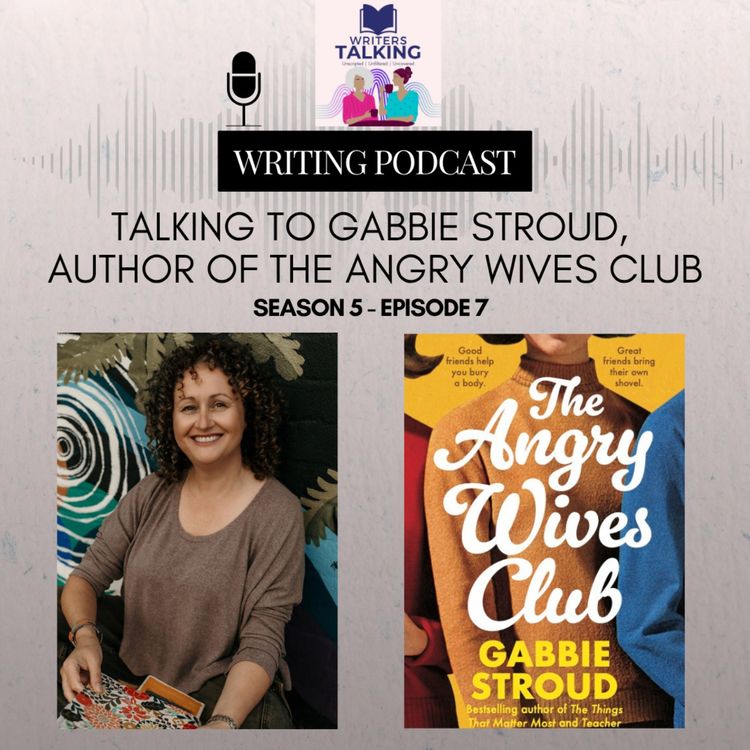 cover art for Talking to Gabbie Stroud, author of The Angry Wives Club