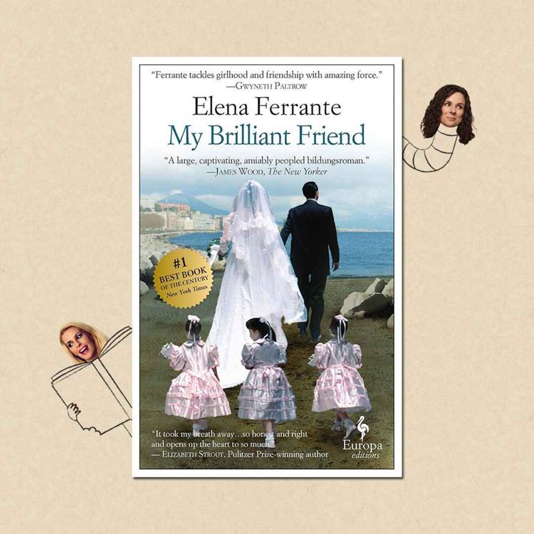 cover art for My Brilliant Friend by Elena Ferrante