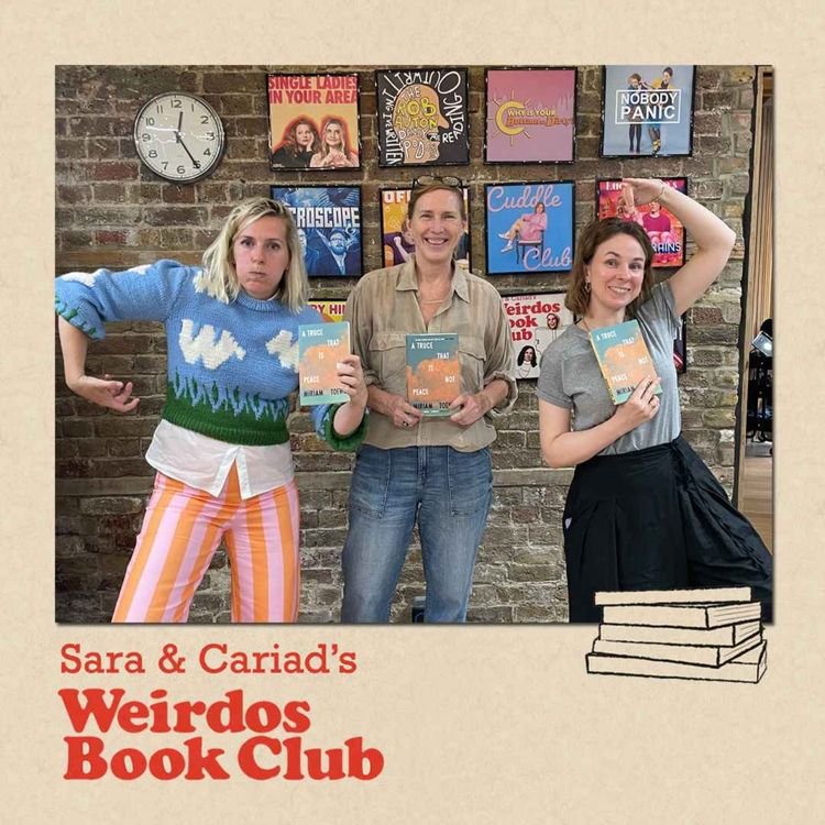 cover art for A Truce That Is Not Peace by Miriam Toews with Miriam Toews