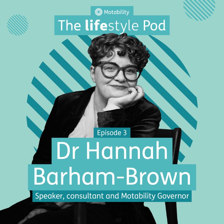 cover art for Dating with a disability with Dr Hannah Barham-Brown