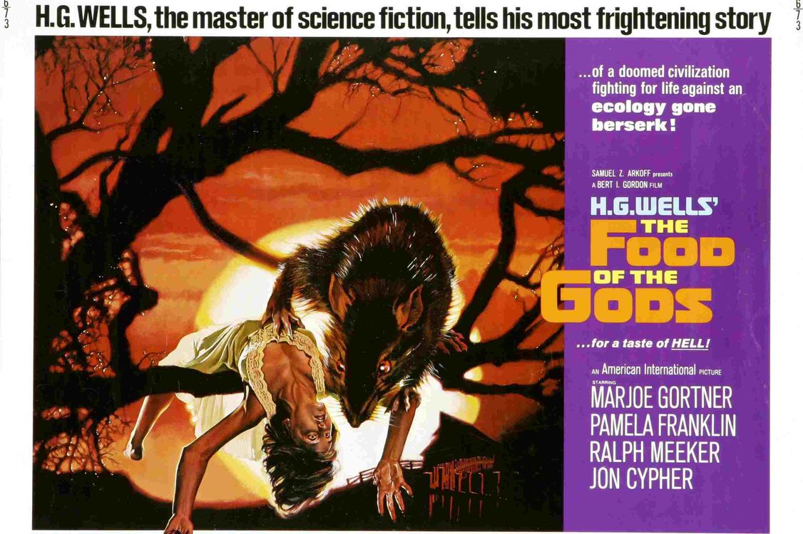 cover art for THE FOOD OF THE GODS (1976)