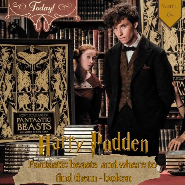 cover art for Fantastic beasts and where to find them - boken