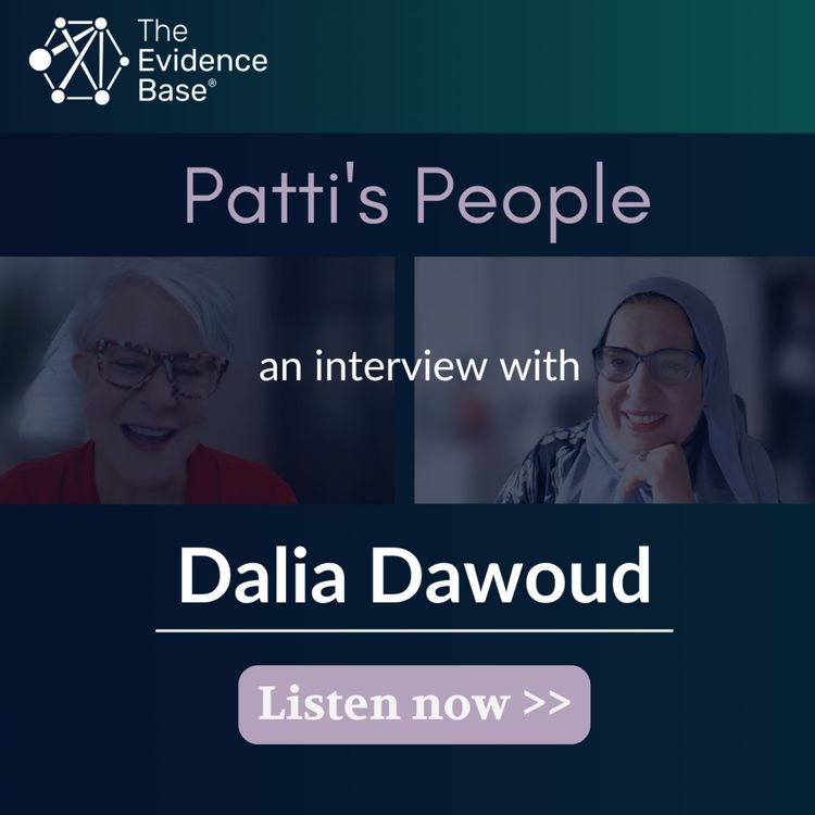 cover art for Patti's People - Patti Peeples speaks with Dalia Dawoud
