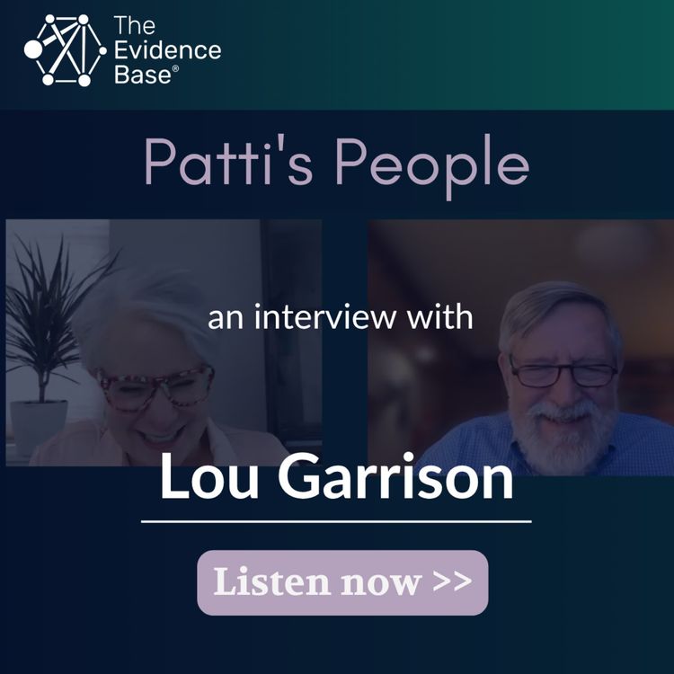 cover art for Patti's People - Patti Peeples speaks with Lou Garrison