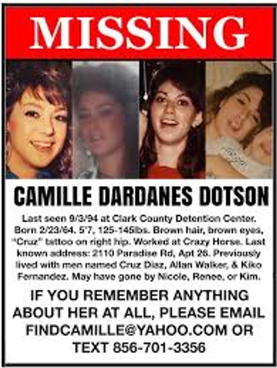 cover art for MISSING: Camille Dotson (Las Vegas, Nevada) (Part 1)