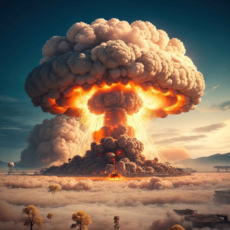cover art for Robert Oppenheimer, the father of the atomic bomb