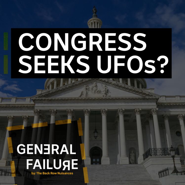 cover art for Congressional Hearing on UFOs