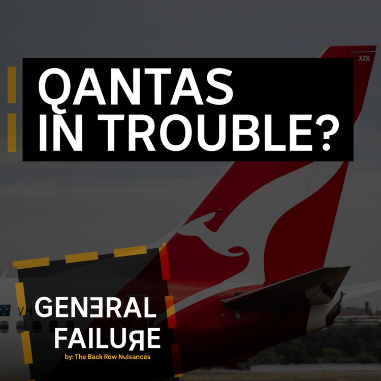 cover art for The Downfall of Qantas