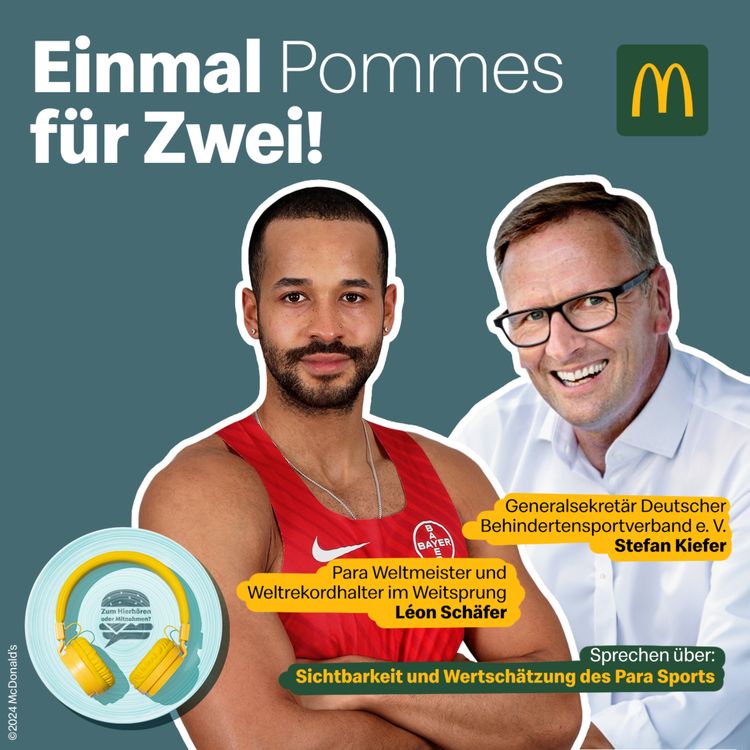 cover art for Einmal Pommes für Zwei: Unsichtbare Helden – wie schafft man mehr Aufmerksamkeit für den Para Sport? 