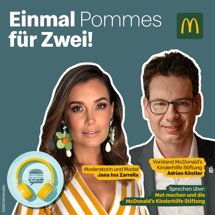 cover art for Einmal Pommes für Zwei: Warum Mut so wichtig ist – die McDonald’s Kinderhilfe Stiftung