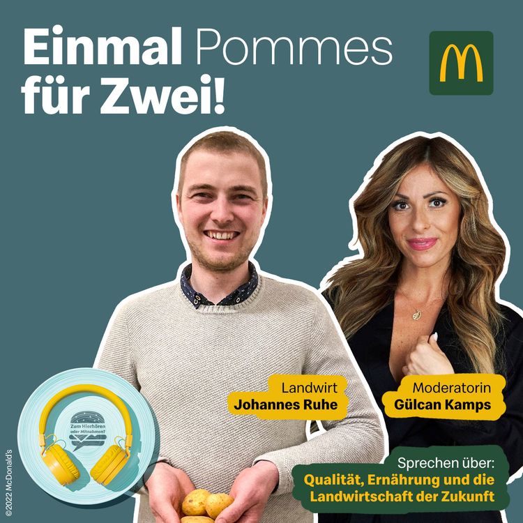 cover art for Einmal Pommes für Zwei: Alles bio, oder was? Über die Landwirtschaft der Zukunft und Kartoffeln mit Modelmaßen
