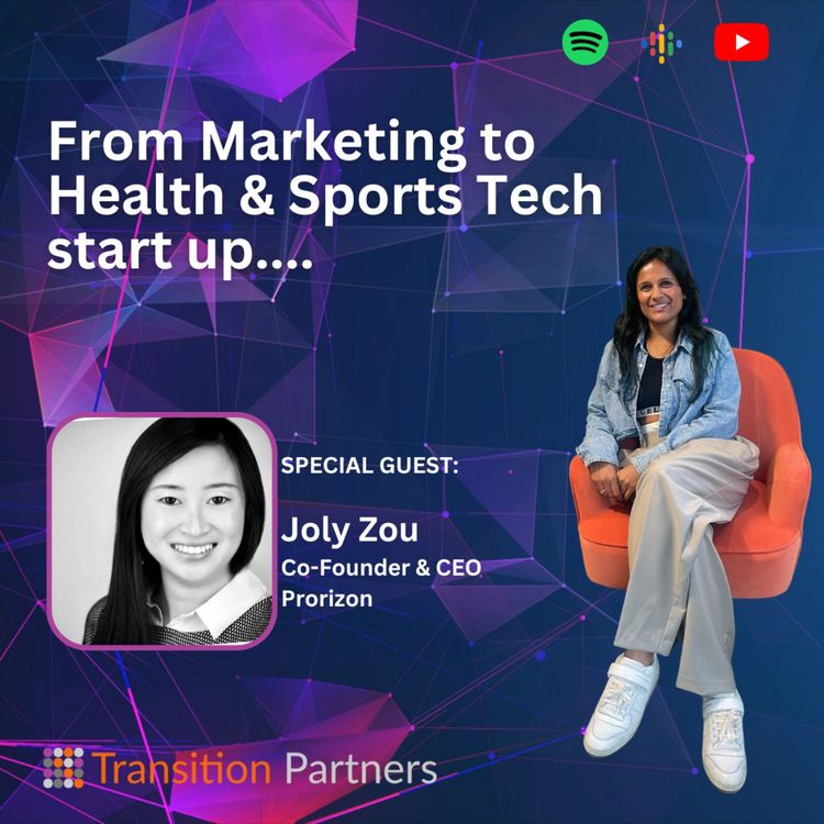 cover art for From Marketing to Health & Sports Tech Start Up!  