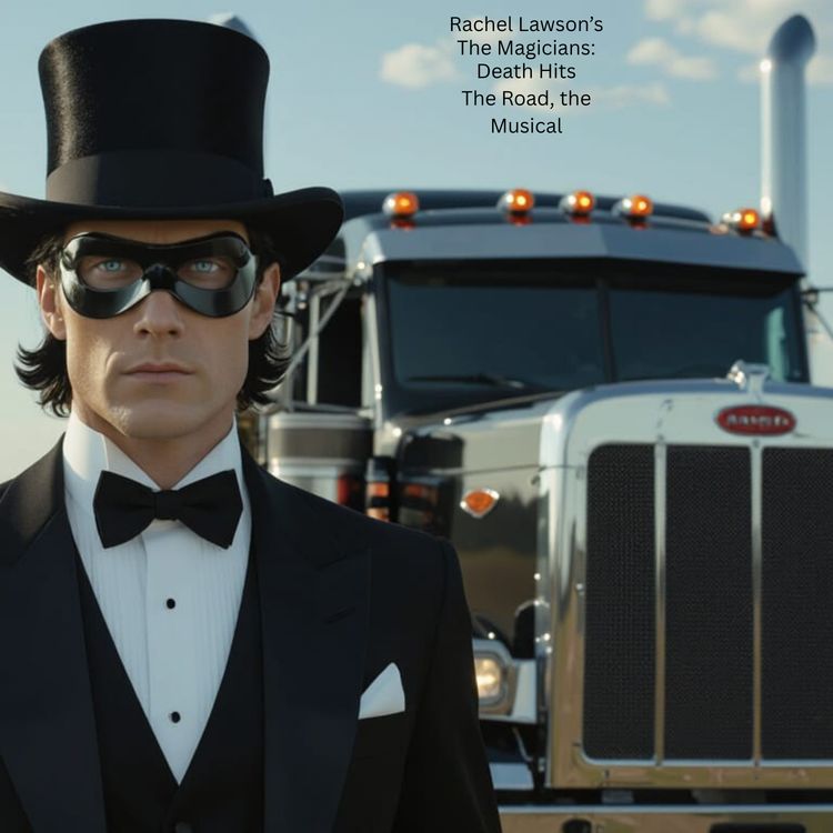 cover art for The Magicians: Death Hits The Road, the  Musical