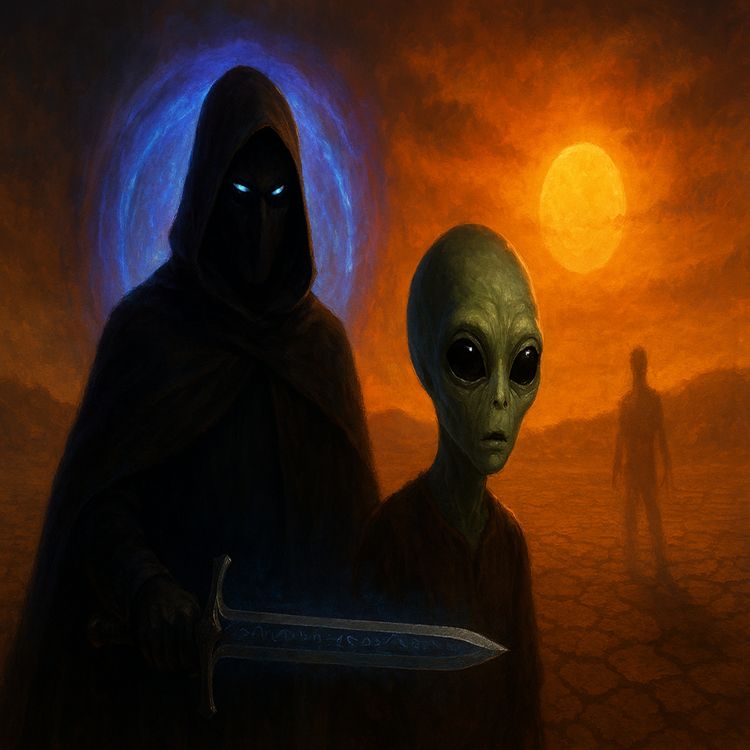 cover art for The Magicians : The Illegal Aliens