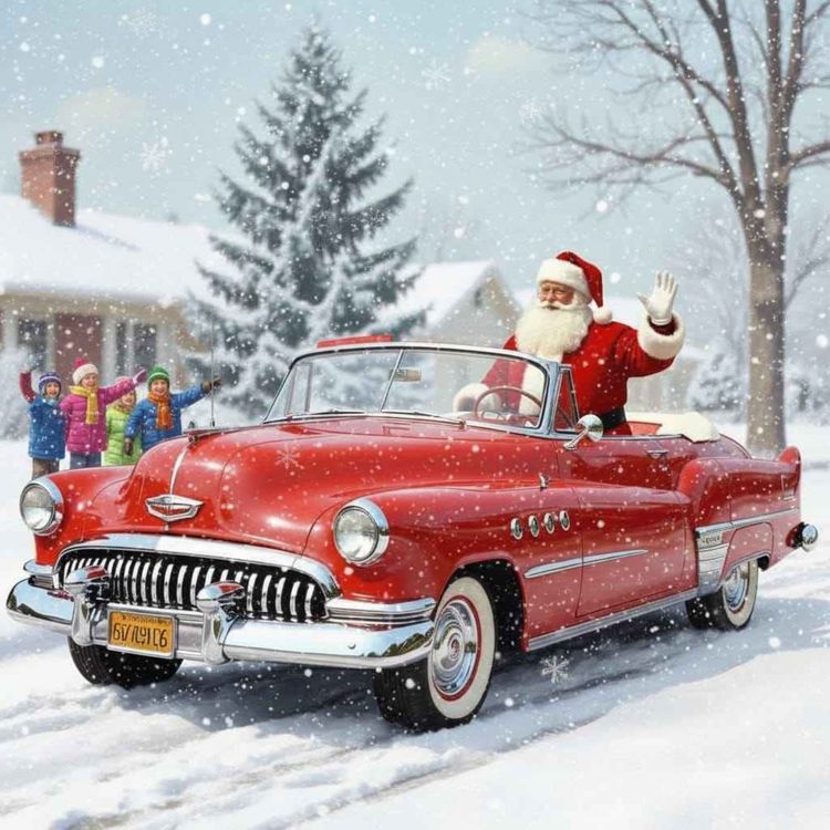 cover art for The Year Santa Rode A Buick