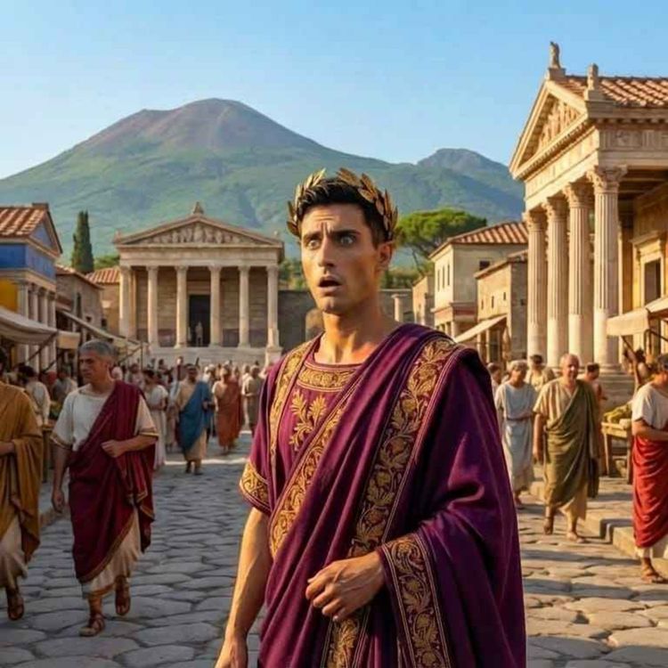 cover art for The Magicians: The Emperor in Pompeii v2