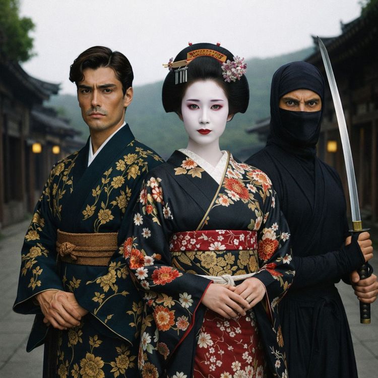 cover art for Ai No Kage (The Shadows of our Love- in classical Japanese)