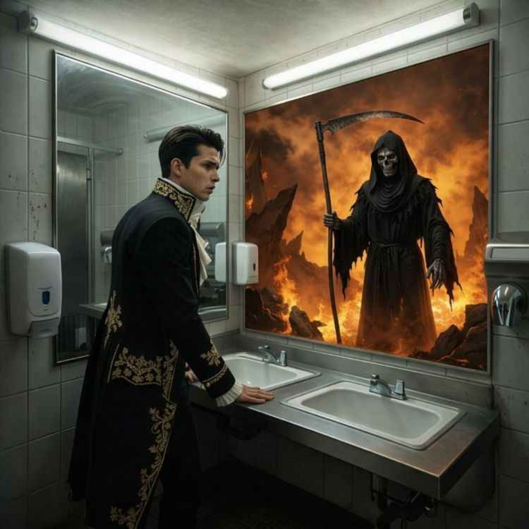 cover art for The Magicians: The Ghost of My Shadow, A Poem