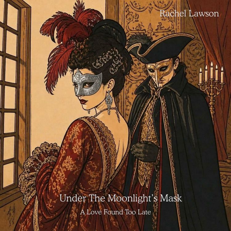 cover art for Under The Moonlight’s Mask. A Short Story