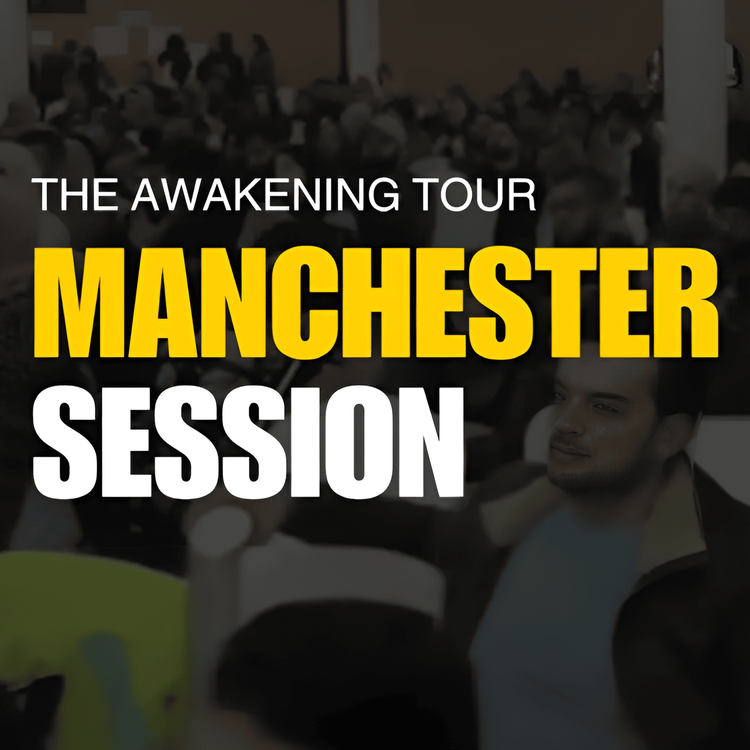 cover art for Sahil Adeem in Manchester | The Awakening Tour UK | Full Session | Sahil Adeem Podcast