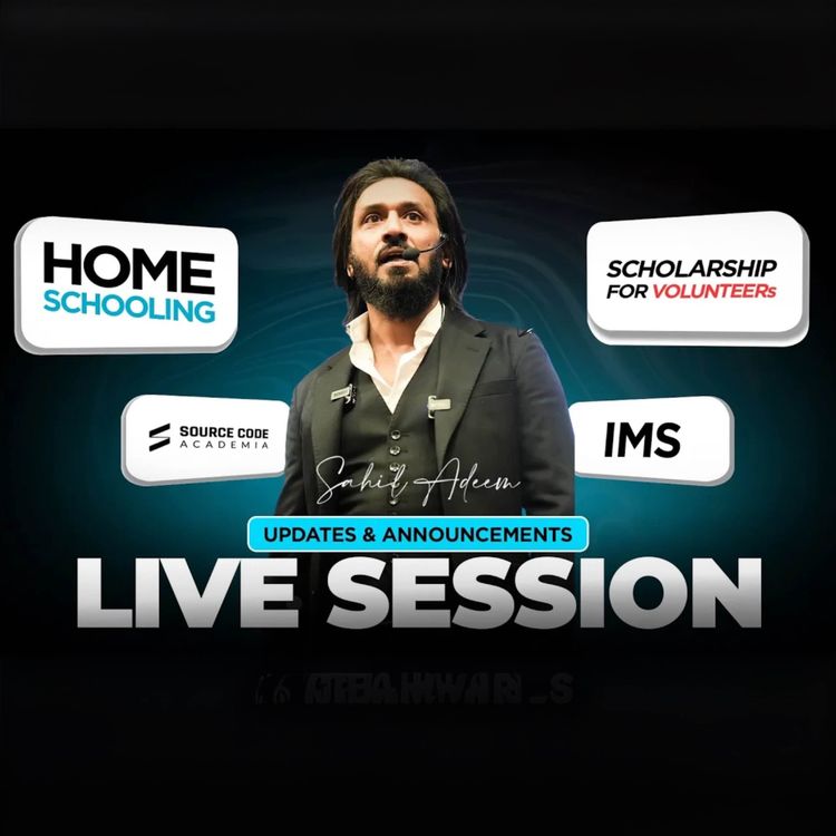cover art for Public Q⧸A - live Session|Updates & Announcements - Sahil Adeem Podcast