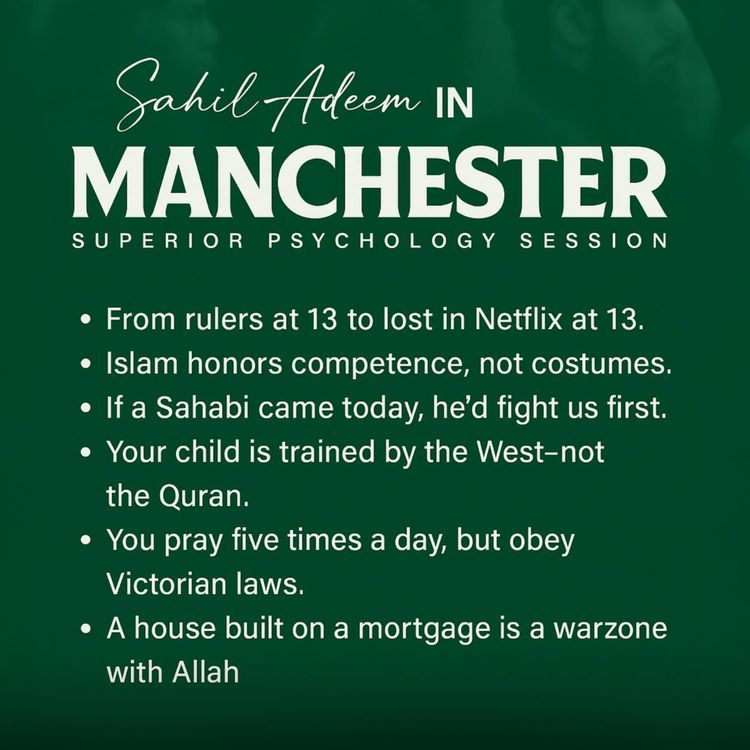 cover art for Manchester - Superior Psychology Session | Sahil Adeem Podcast