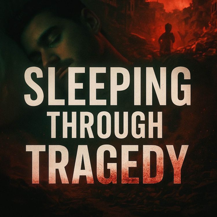 cover art for Sleeping Through Tragedy – Palestinian Crisis | Sahil Adeem Podcast