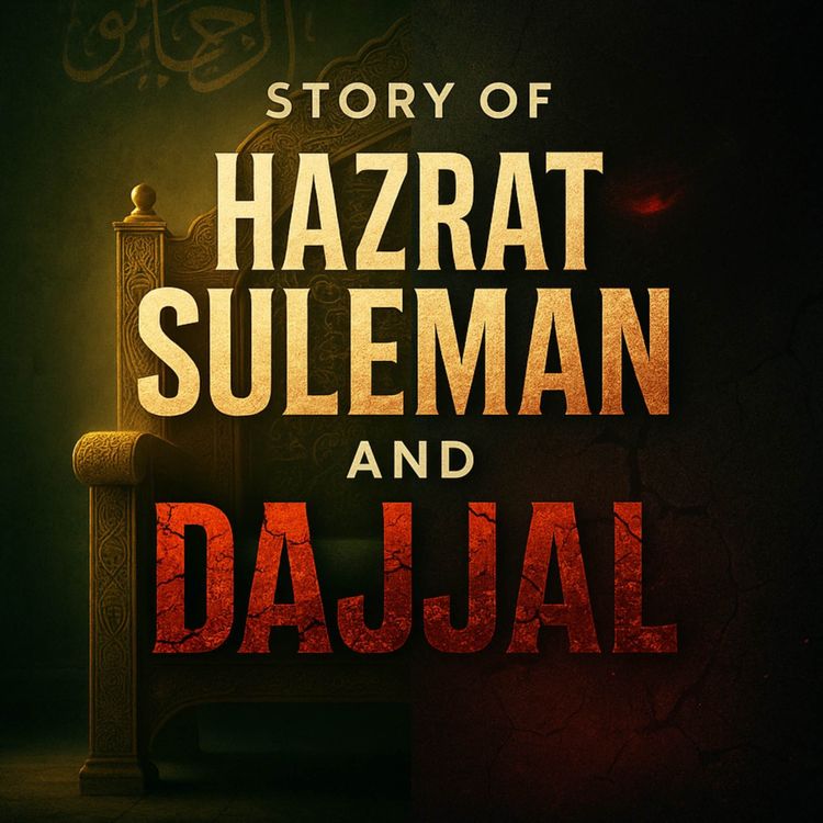 cover art for Story of Hazrat Suleman and Dajjal | Sahil Adeem Podcast