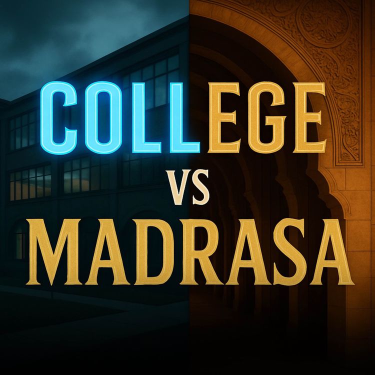 cover art for College Ya Madrasa? | Sahil Adeem Podcast