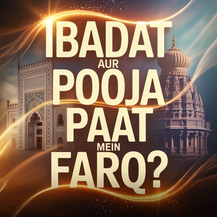 cover art for Ibadat aur Pooja Paat mein farq? | Sahil Adeem Podcast