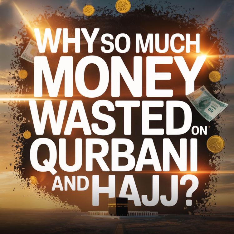 cover art for Why so much Money wasted on Qurbani and HAJJ? | Sahil Adeem Podcast