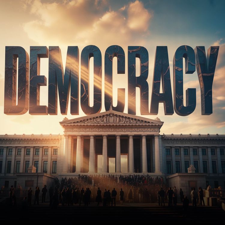 cover art for Democracy | Sahil Adeem Podcast