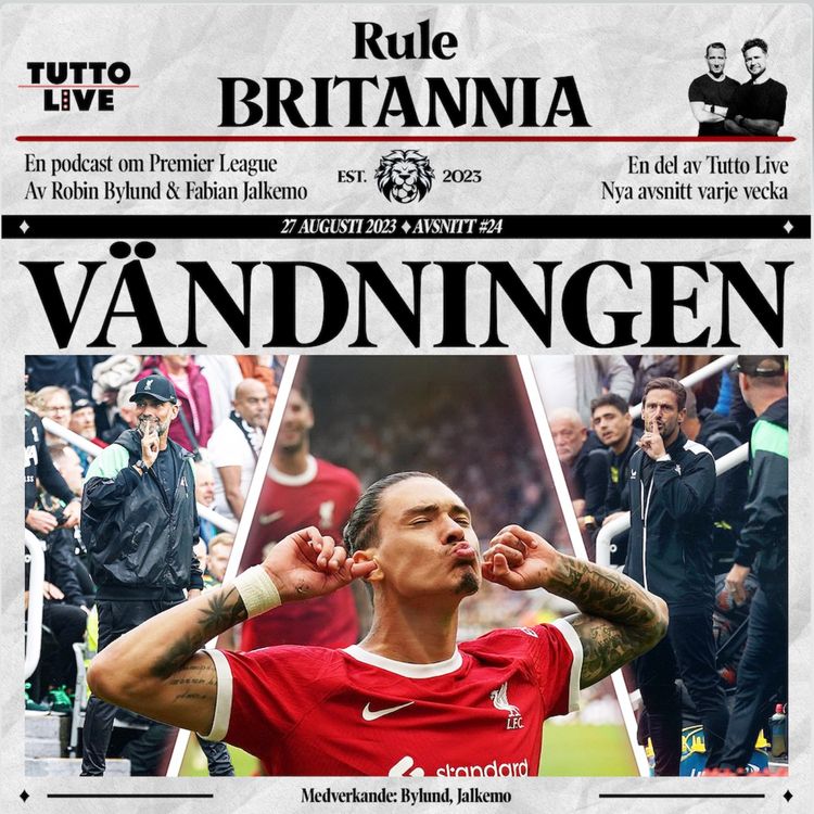 cover art for RULE BRITANNIA #24 - VÄNDNINGEN