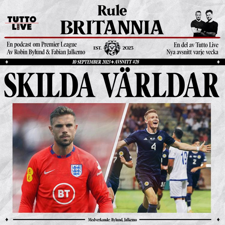 cover art for RULE BRITANNIA #28 - SKILDA VÄRLDAR