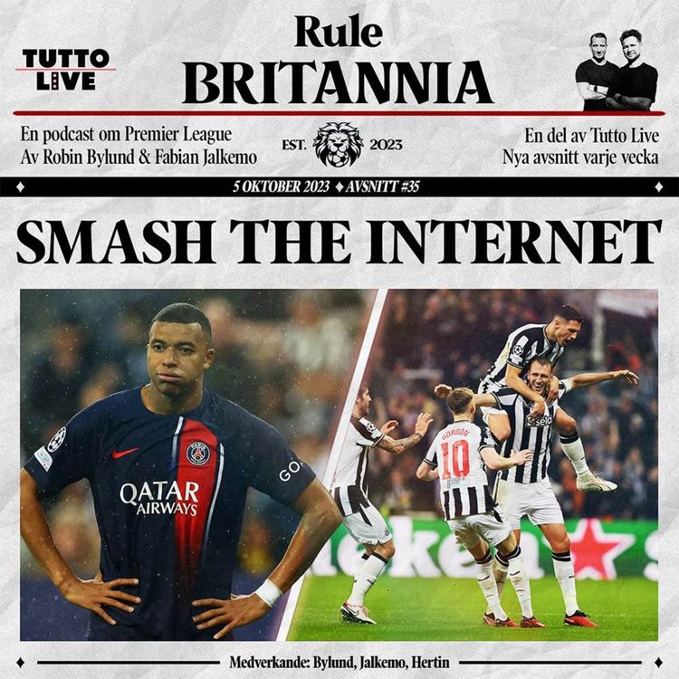 cover art for RULE BRITANNIA #35 - SMASH THE INTERNET