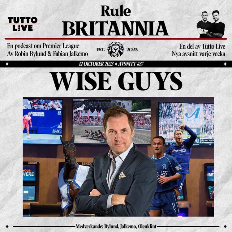 cover art for RULE BRITANNIA #37 - WISE GUYS