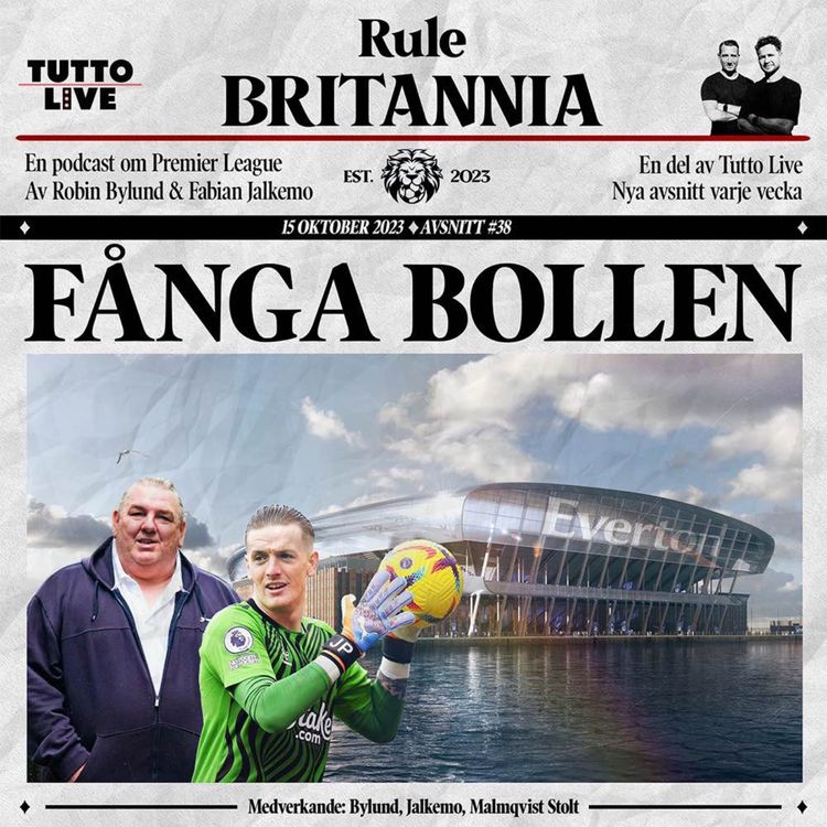 cover art for RULE BRITANNIA #38 - FÅNGA BOLLEN